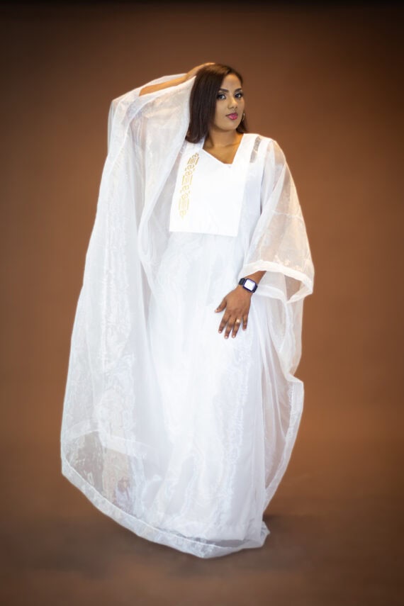 Boubou Prime (Blanc)