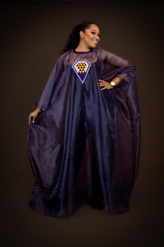 Boubou Diamonds(Aubergine)