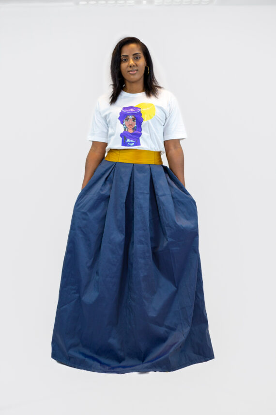 Jupe Maxi (Bleu)