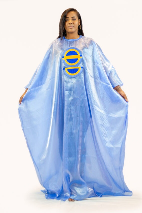 Boubou Sahara (bleu clair)